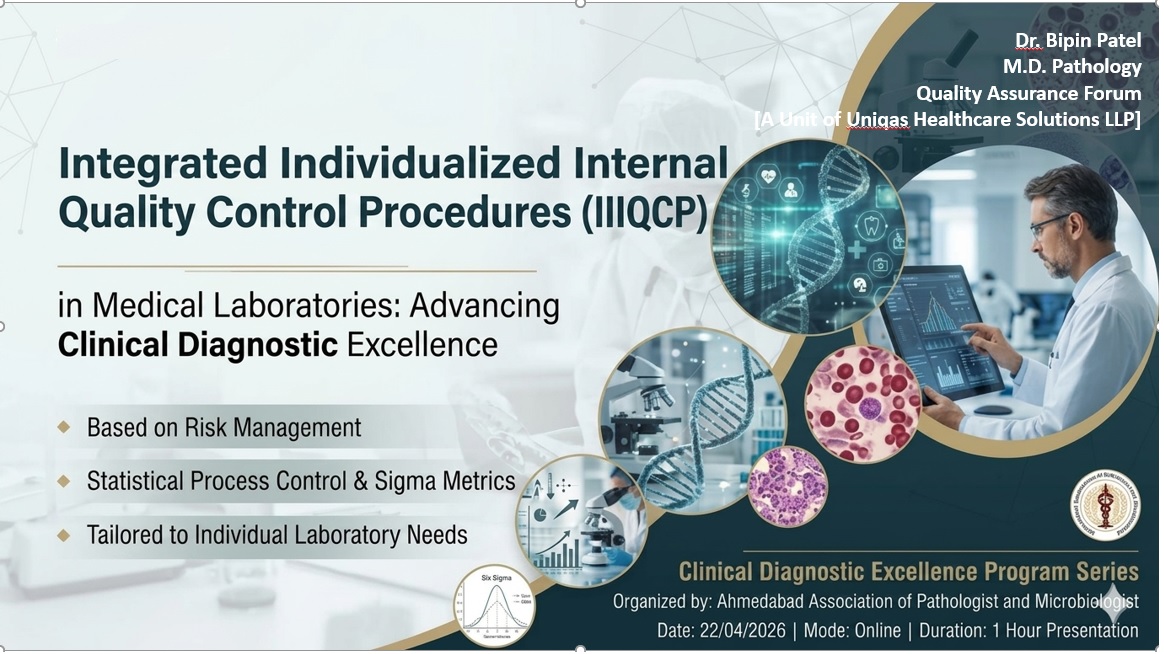 Integrated Individualized Internal Quality Control Procedures in Medical Laboratories