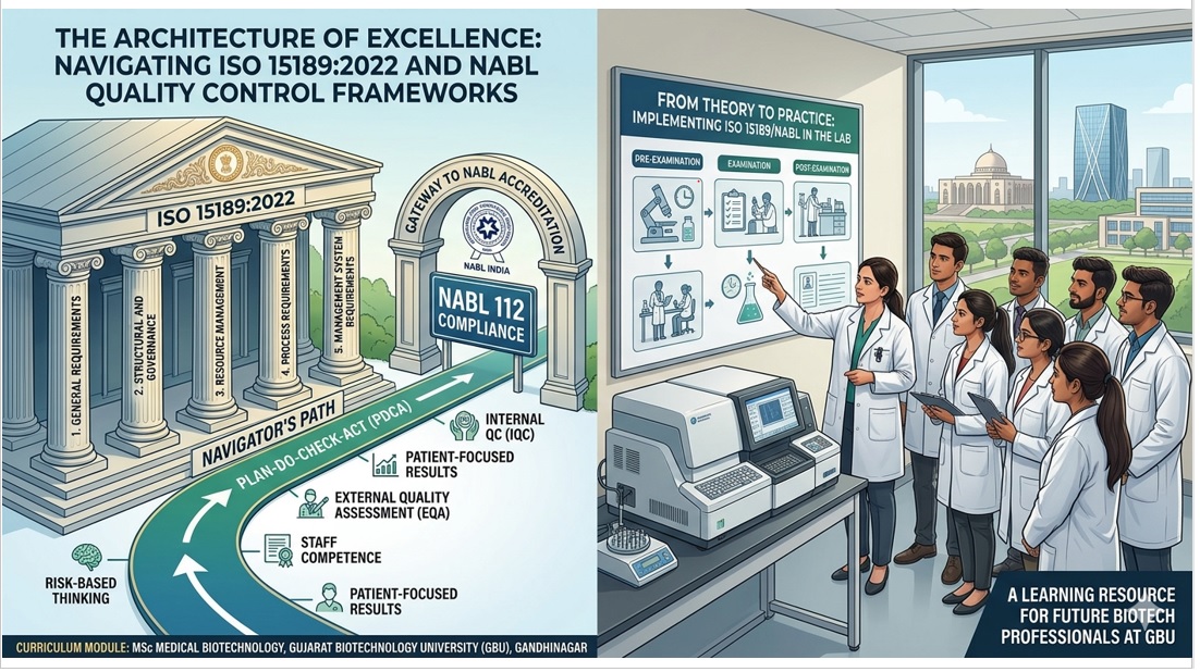 The Architecture of Excellence - Navigating ISO 15189 2022 and NABL Quality Control Frameworks